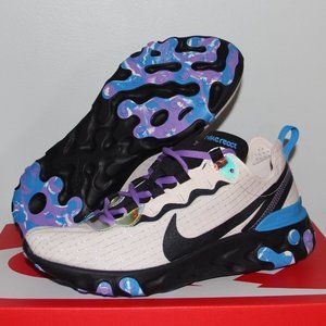 nike react element 55 blue hero